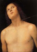 Pietro Perugino St,Sebastian oil